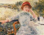 Portrat der Alphonsine Fournaise Pierre-Auguste Renoir